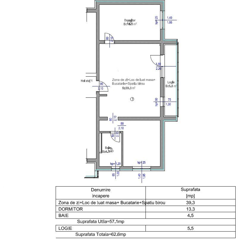Apartament 3 camere noi cu parcare direct dezvoltator Gradiste Arad - Poză 10