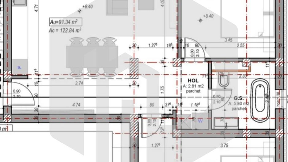 Doamna Stanca - Apartament 3 camere 91 mpu - Predare La Cheie - Poză 4