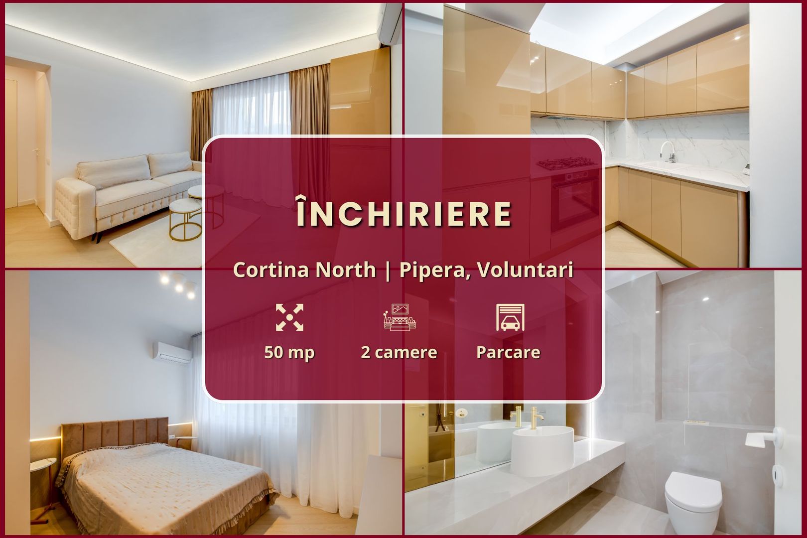 Cortina North || 2 camere || Comision 0% - Poză 2