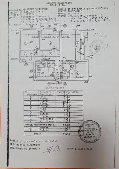 Apartament decomandat 4 camere, 2 bai, 2 balcoane + boxa  Pantelimon - Poză 14