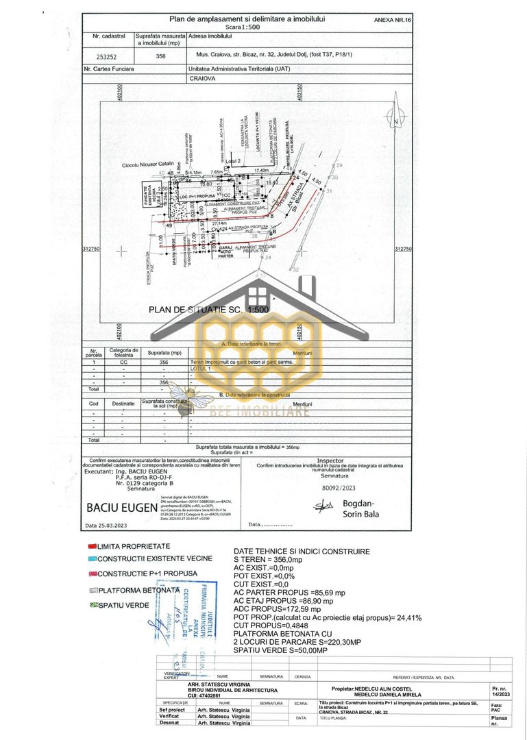 Casa la rosu P+1 in cartier Catargiu - Comision 0% - Poză 9