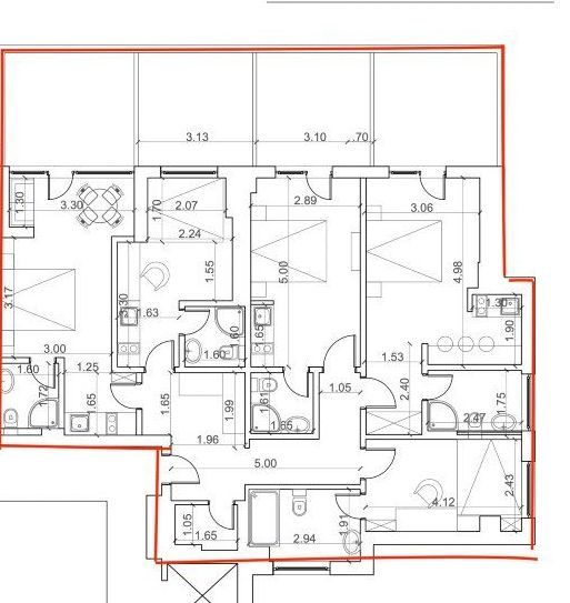 4 camere| terasă 40 mp| PIATA  VICTORIEI - Schiță 14