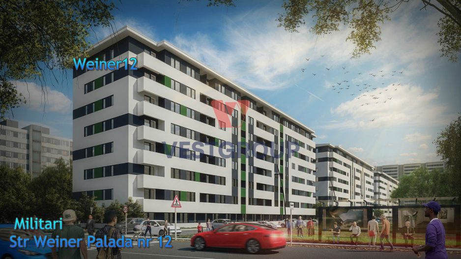 Apartament 2 Camere Weiner Residence Militari Direct Dezvoltator - Poză 10