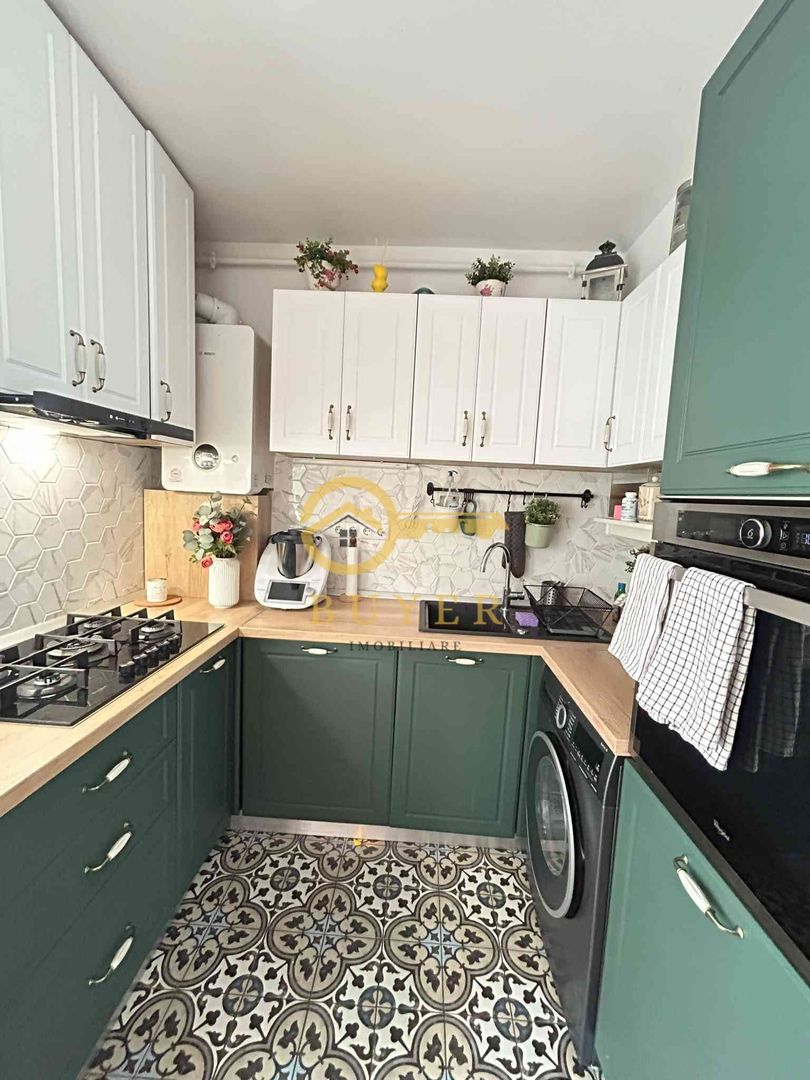 Apartament decomandat cu 3 cam, amenajat modern- 2 balcoane- etaj 2 - Poză 6