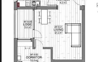 3 camere | Lizeanu – Viitorului | Bloc Nou 2025 | Inelul Central - Schiță 14