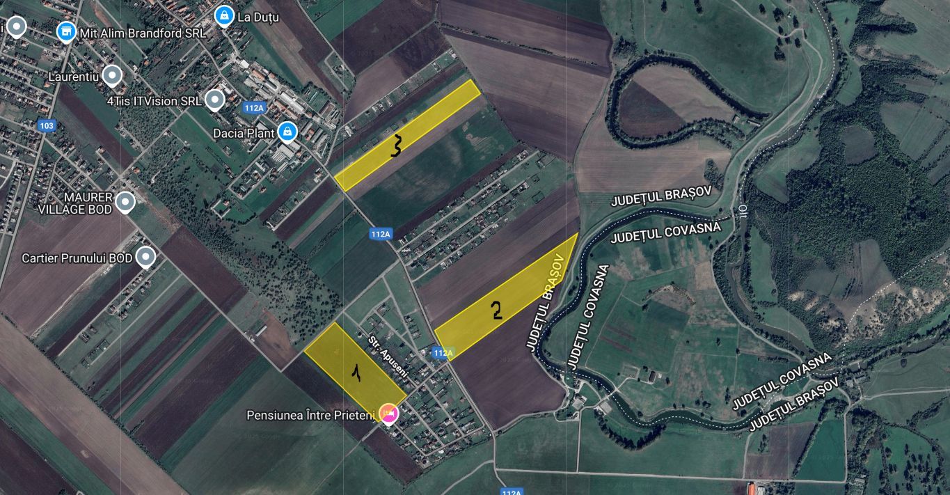 Superoferta! Teren 39920 mp in intravilanul localitatii Bod- Brasov - Poză 5