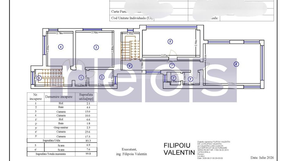 INCHIRIERE VILA SPATIU COMERCIAL BIROU TITULESCU 350MP 4 CAMERE 3 BAI - Poză 15