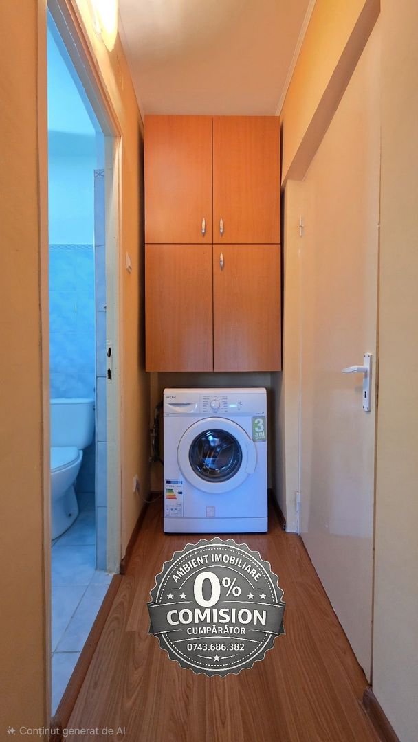 Apartament 2 camere, etaj 2, mobilat și utilat, VASLUI - zona Ana Ipătescu; - Poză 11