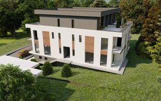 Apartament in vila cu 138 mp utili, Terasa 25 mp + 2 balcoane si garaj - Poză 7