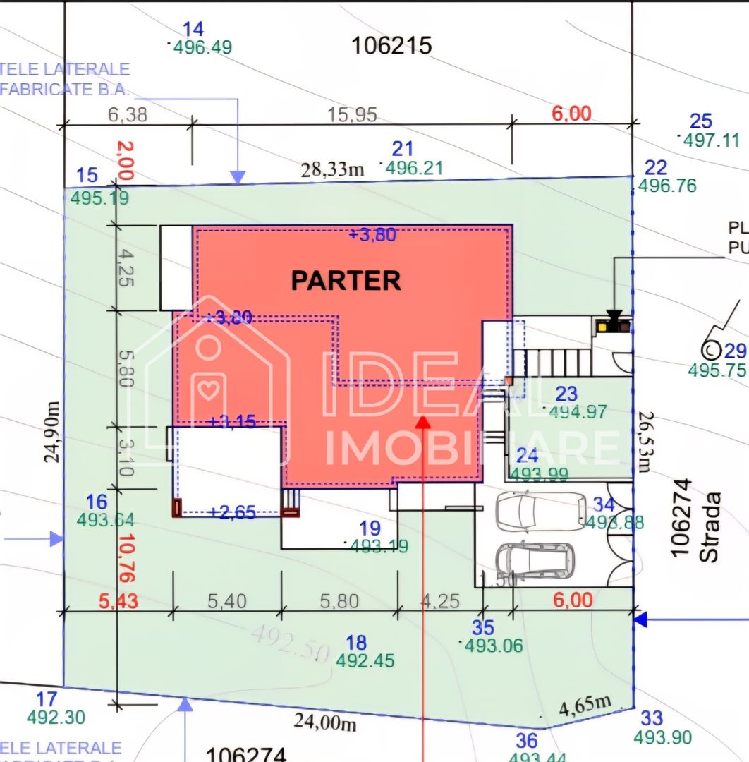 Teren de vânzare – 747 mp utili, deschidere la 2 străzi – Bavaria Park, Sibiu - Schiță 6