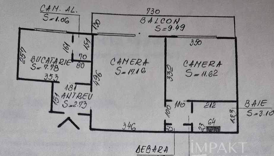 Apatament cu 2 camere in Gheorgheni langa Iulius Mall - Poză 7