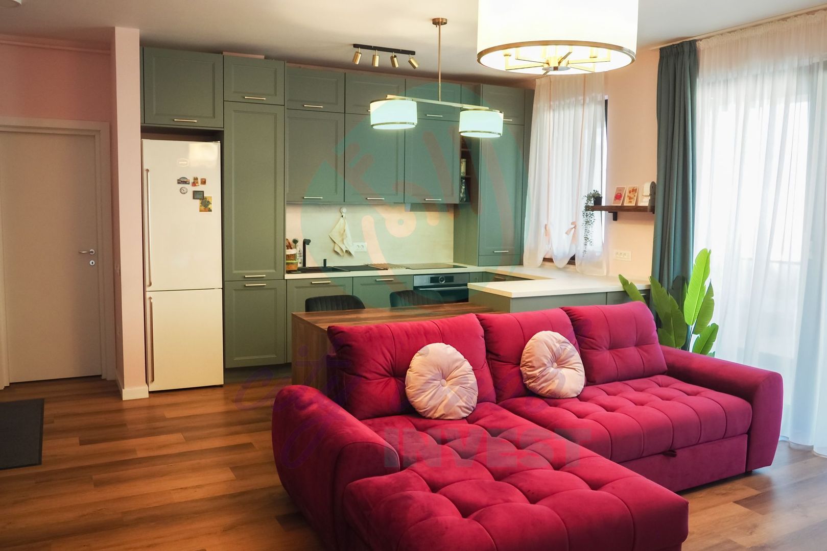 Apartament 2 camere bloc boutique cu loc de parcare, Piata Alba Iulia - Poză 1