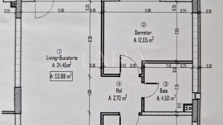 Apartament 3 camere de vânzare – Baciu - Poză 7