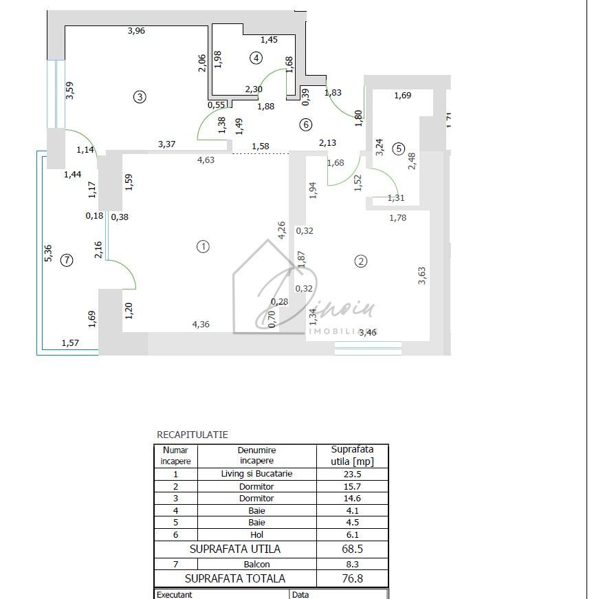 3 Camere Cortina North | Finisaje Lux I 235000 eur I COMISION 0% - Poză 2