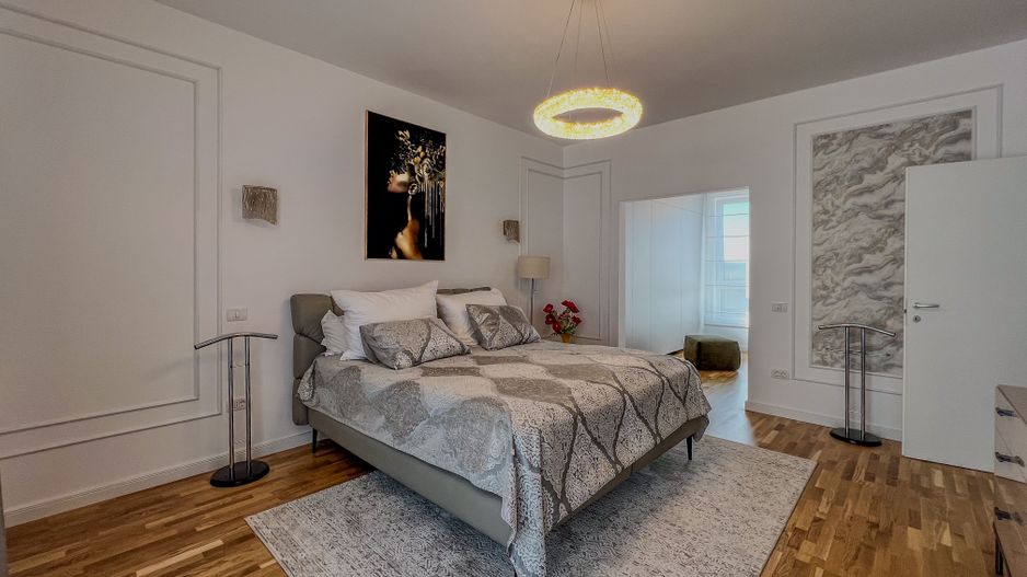 Vilă individuală elegantă, complet mobilată și utilată, lângă parcul și pădurea din Corbeanca - Poză 25