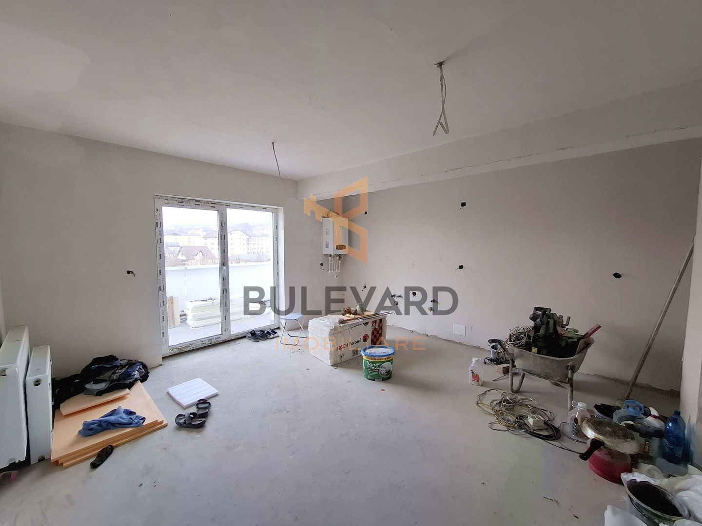 Apartament 2 camere + terasa 25 mp, parcare, bloc nou cu CF - Poză 3