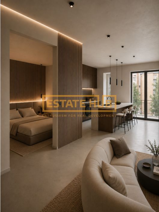 Apartament cu 1 camera la 3 minute de FSEGA-0% comision - Poză 10
