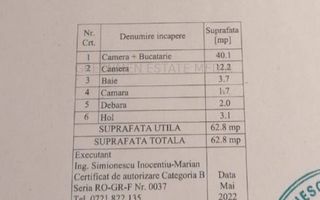 3 camere transformat in 2, in stare buna, bloc reabilitat, Parc Morarilor - Poză 19