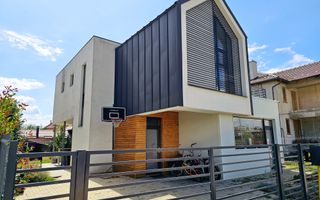Casa moderna mobilata, utilata, 5 camere, 3 bai, 444 mp teren - Poză 1