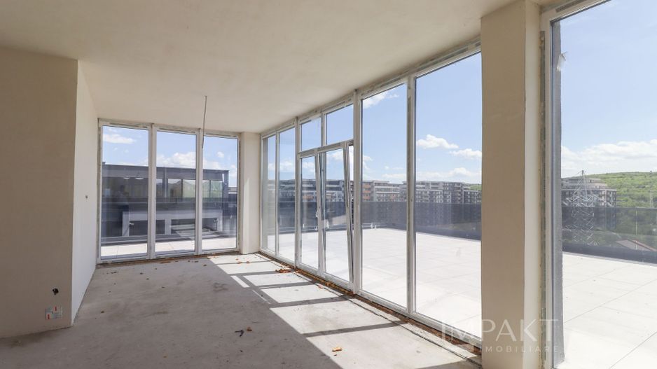 Penthouse de exceptie cu terasa panoramica de 104 m2  in Sopor ! - Poză 3