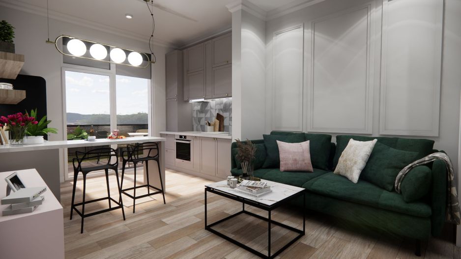 Apartament cu 2 camere– ARED R39 - Poză 1