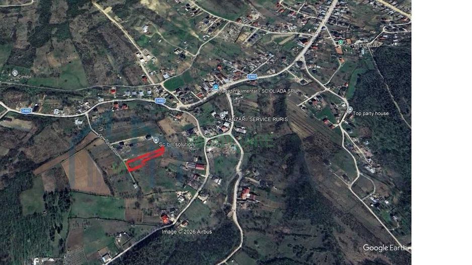 Teren intravilan de vânzare în Tomesti, 3000 mp, cu utilități, 35 euro/mp - Poză 3