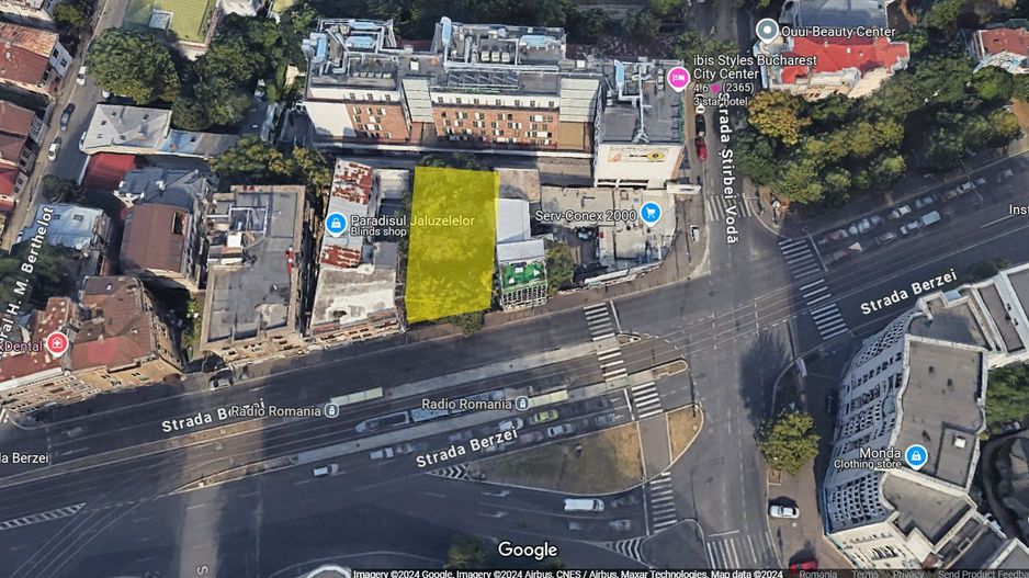 Teren Strada Berzei | Autorizatie | langa Hotel Ibis | - Poză 1