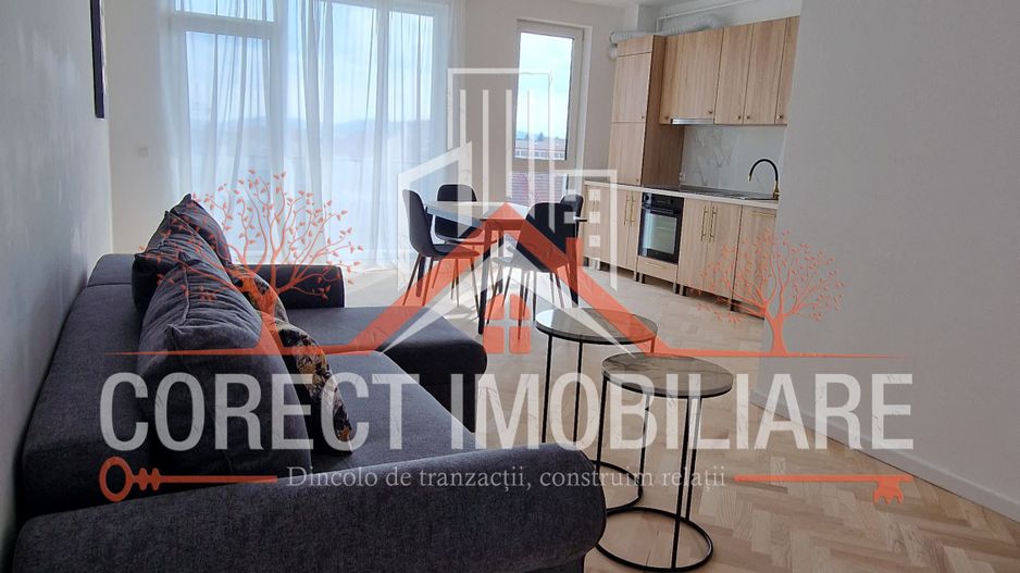🏢 De închiriat–Apartament modern, strada Grănicerilor, Bistrița 430 € - Poză 1