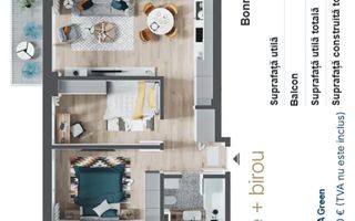 Apartamente de vanzare, tip studio, 2,3 camere Green Residence, Oradea - Poză 4