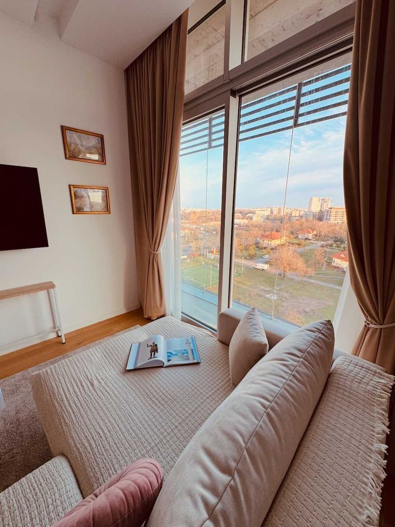 Apartament 2 camere modern la prima închiriere in zona Floreasca - Poză 3