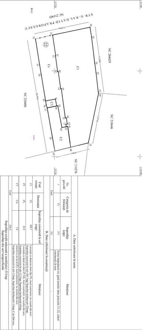 Universitate - Praporgescu | Imobil/Casa SIngur Curte | 250 mp utili - Schiță 34