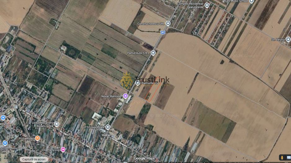 Teren intravilan de vânzare Berceni Vidra | 500–650 mp | curent la lot - Poză 7