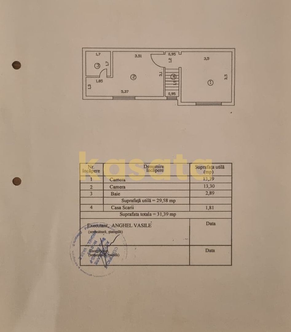 Casă 3 Camere de Vanzare | Curte | Renovată | Magazie - Schiță 26