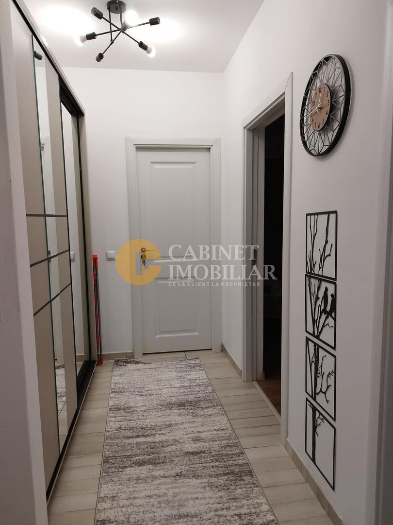 Bloc Nou- 1 Camera Decomandat- Mobilat si Utilat-Zona Dancu- Centru - Poză 8
