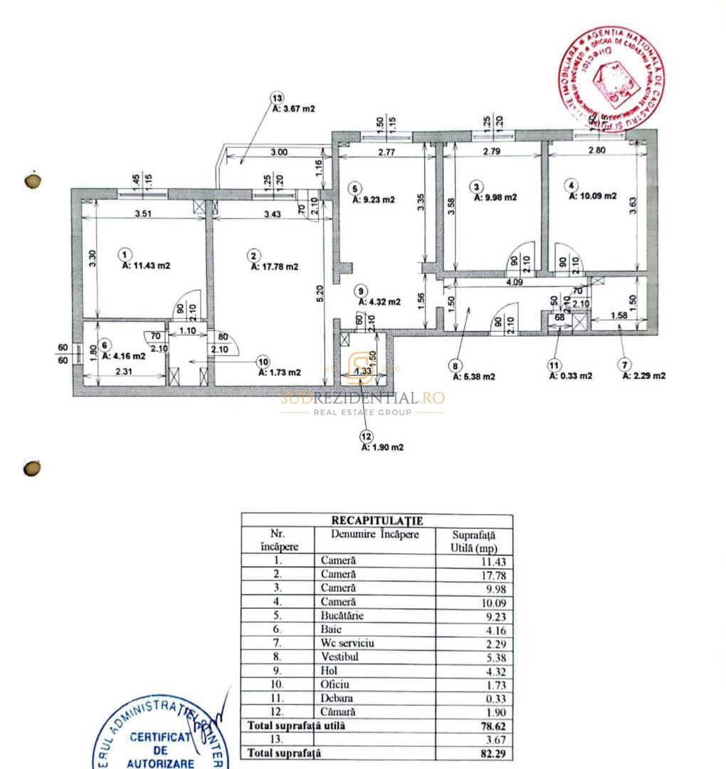 Apartament 4 camere, 82 mp, Șoseaua Olteniței, Loc de Parcare - Poză 28