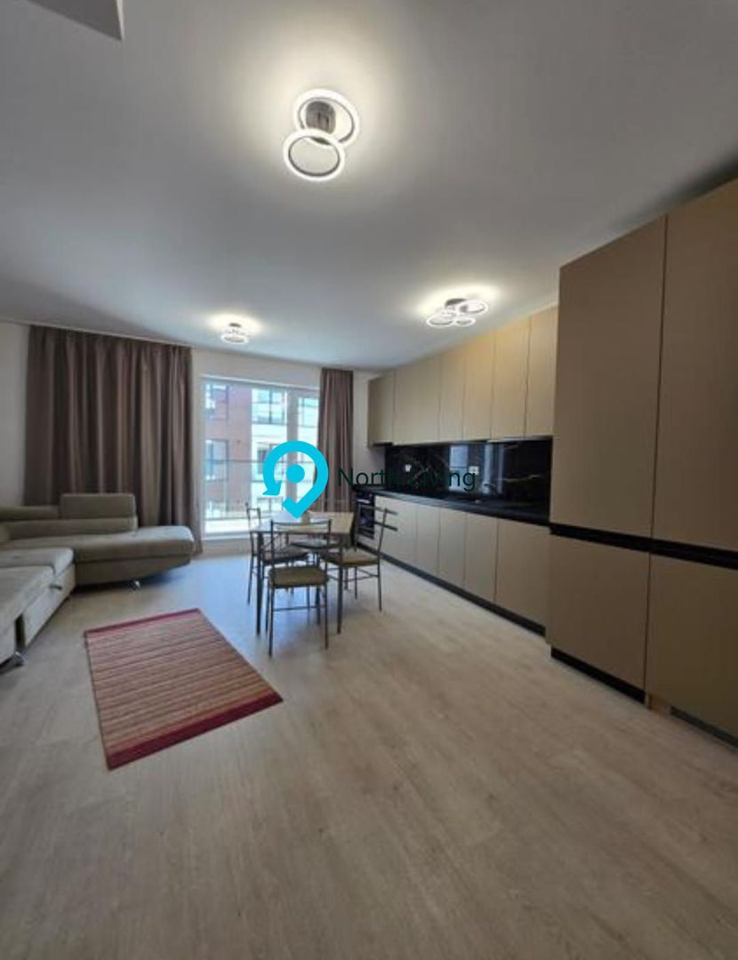 Apartament 2 camere | MTM Pipera | Rond OMV | Bloc nou - Schiță 1