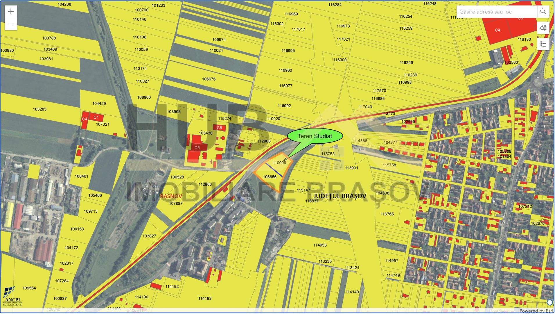Teren Blocuri Rasnov | PUZ Aprobat | 6 Blocuri | 144 Apartamente - Poză 7