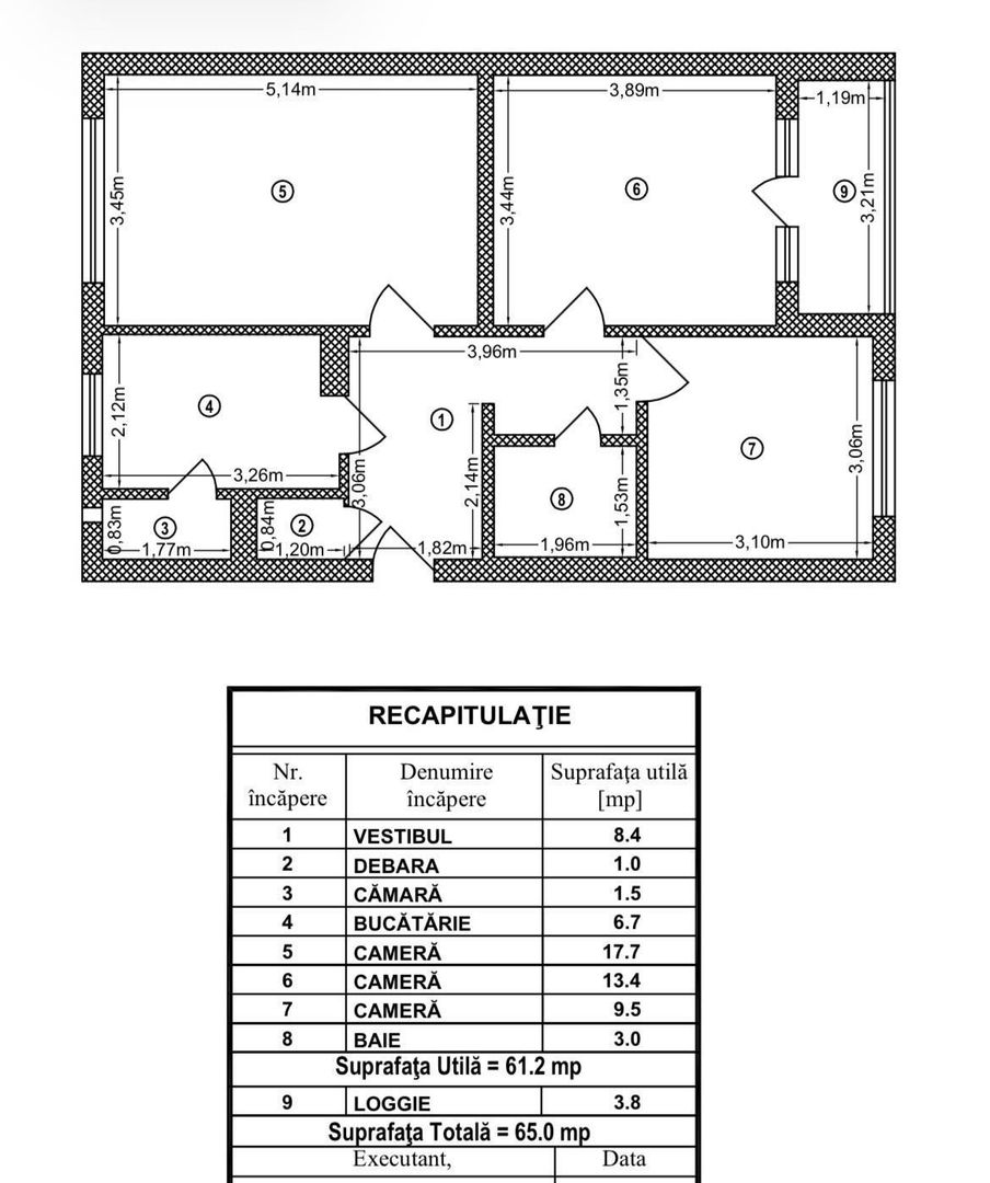 Vanzare Apartament 3 camere, 65 mp, decomandat, bloc reabilitat – Drumul Taberei - Poză 13