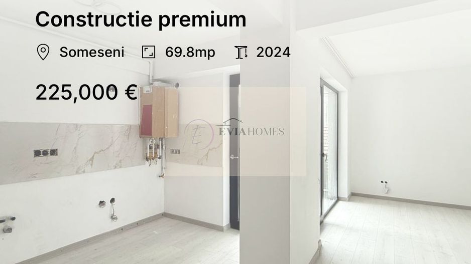 3 camere/2 băi/Parcare inclusă/Constructie premium - Poză 1