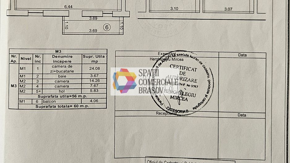 Apartament cu trei camere - mansarda, zona Garii 56 mp - Poză 8