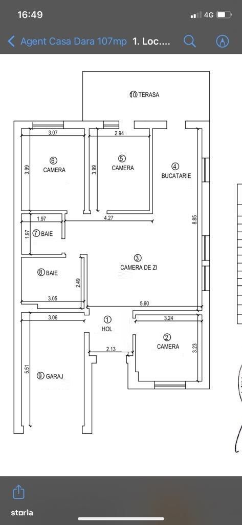 Casă modernă, Zona Dara, garaj, curte amenajată, panouri solare! - Poză 4