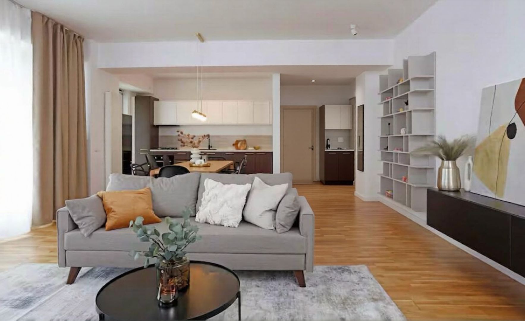 Apartament 3 camere | 102 mp utili + terasa 95 mp | Pipera - Poză 6