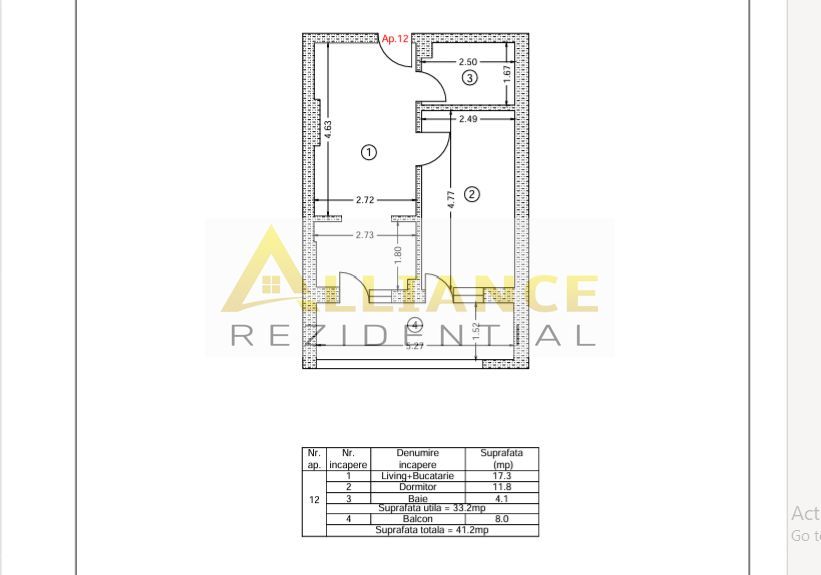 Apartament tip studio | Mobilat si utilat | Parcare - Poză 11