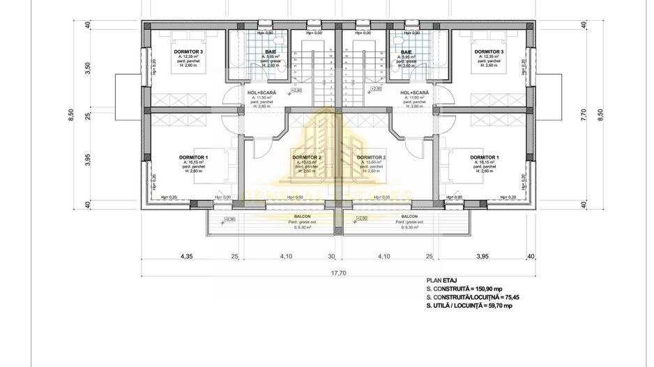 Case tip Duplex de vânzare în Ghimbav, Brașov – Cartierul Florilor - Poză 33