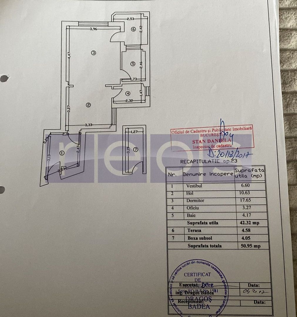 VANZARE APARTAMENT STUDIO DUBLU 46MP ARMENEASCA TOAMNEI EMINESCU - Poză 6