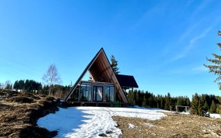 Cabana A-Frame de vânzare | Mărișel – view spectaculos - Poză 9