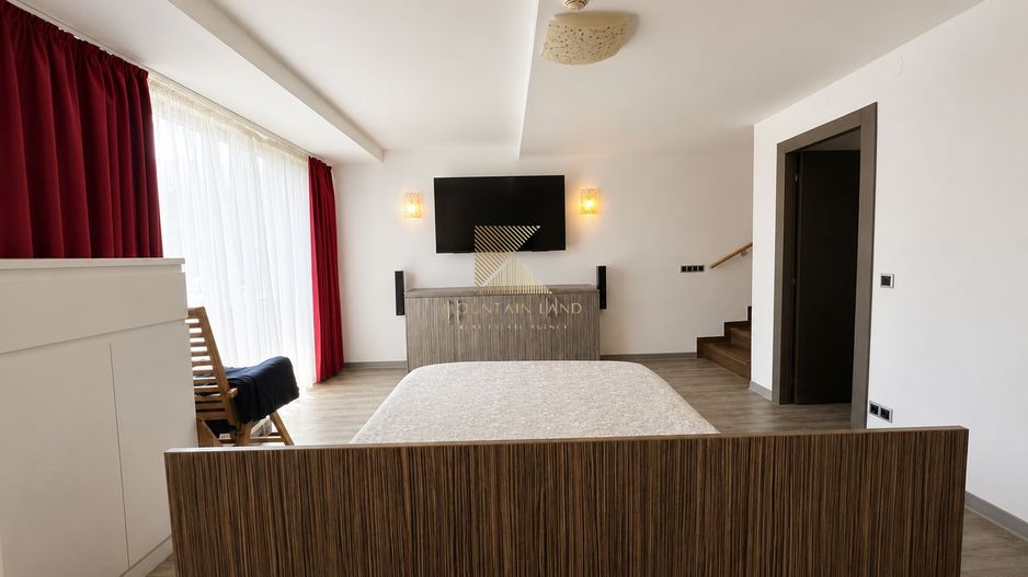 Apartament tip loft cu șemineu, situat în Silver Mountain Resort - Poză 8