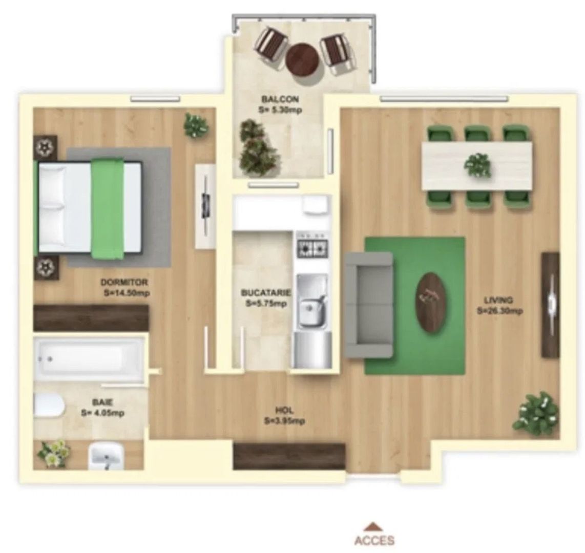 AP. 2 CAMERE - NUSCO CITTA, LOC PARCARE, CENTRALA PROPRIE, BLOC NOU - Poză 8