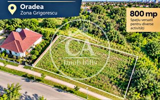 Teren de închiriat 800 mp din zona Grigorescu, Oradea - Poză 1