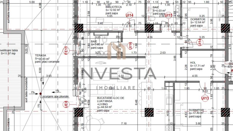 Penthouse de lux cu vedere la lac si terasa de 75 mp, Intre Lacuri - Schiță 16